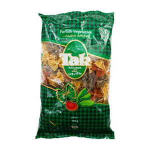 ماکارونی فرمی پروانه ای سبزیجات تک 500g